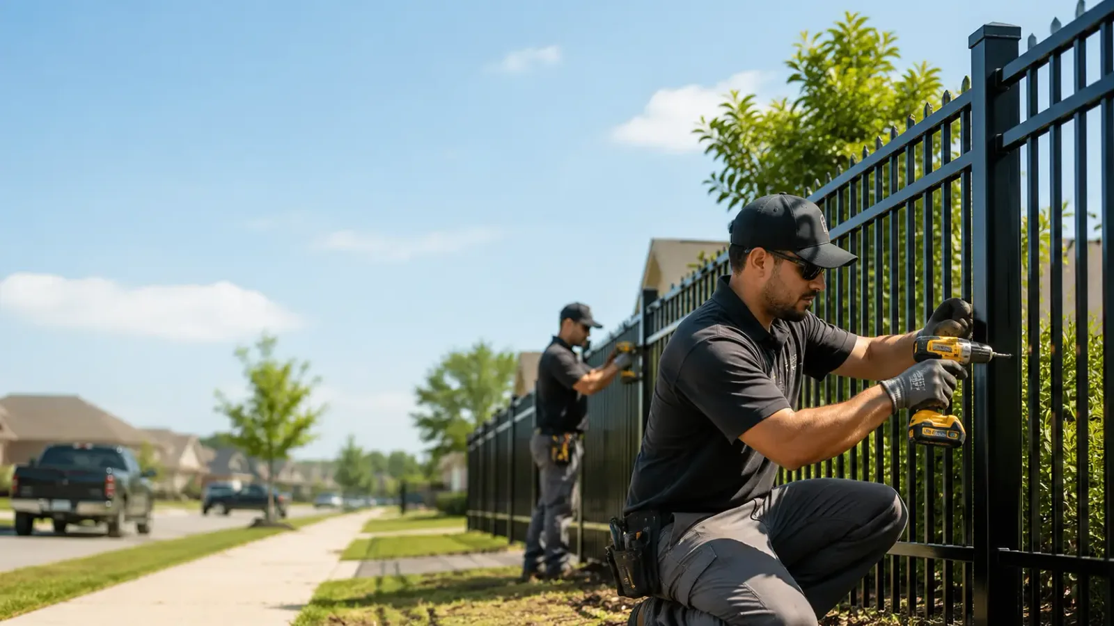 Metal Fence Installation in Mohler, WA